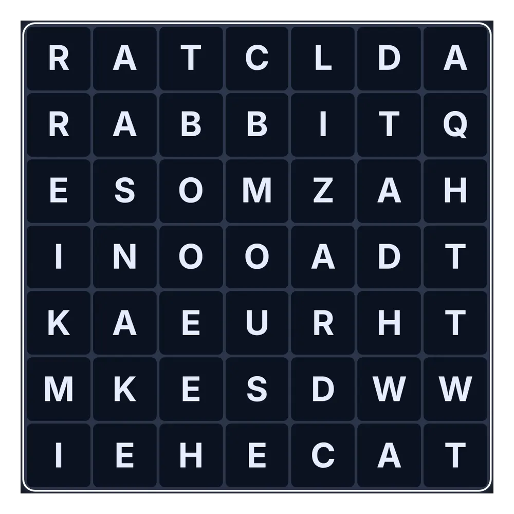 Sopa de letras